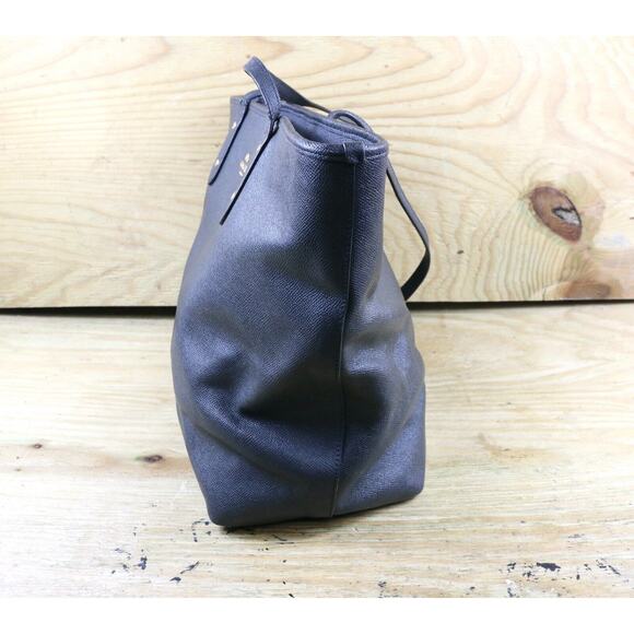 Coach Handbags Womens Gray Leather Crossgrain Large Tote F11926 - Picture 2 of 12